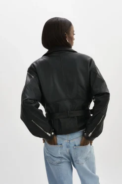 Femme LAMARQUE DANIELA | Veste Moto En Cuir