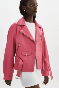 Femme LAMARQUE DANIELA | Veste Moto En Cuir