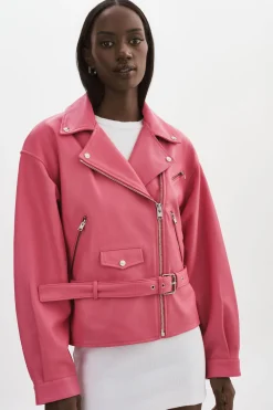 Femme LAMARQUE DANIELA | Veste Moto En Cuir