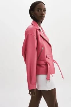 Femme LAMARQUE DANIELA | Veste Moto En Cuir