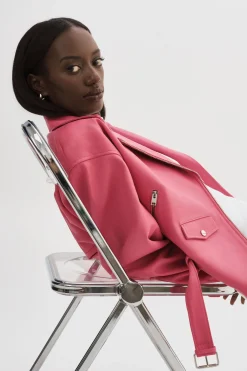 Femme LAMARQUE DANIELA | Veste Moto En Cuir