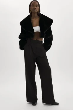 Femme LAMARQUE DANIKA | Veste Courte En Fausse Fourrure