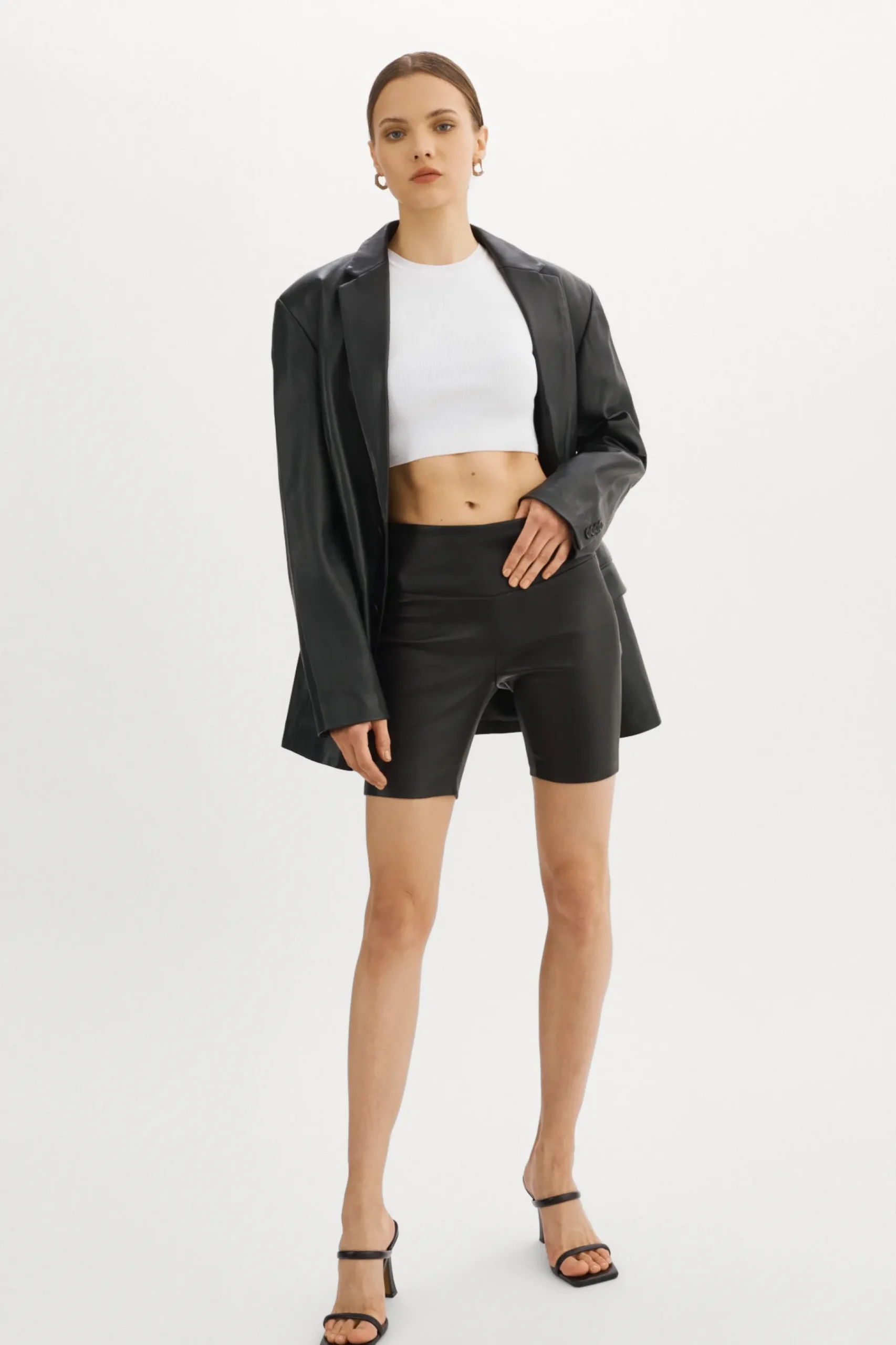 Femme LAMARQUE DARI Short En Cuir