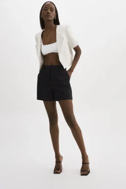 Femme LAMARQUE DARIA | Cropped Leather Jacket