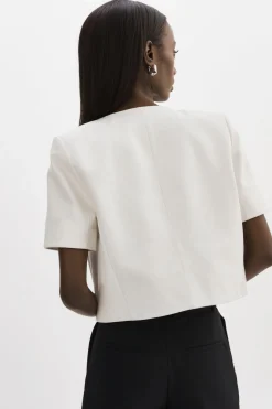 Femme LAMARQUE DARIA | Cropped Leather Jacket