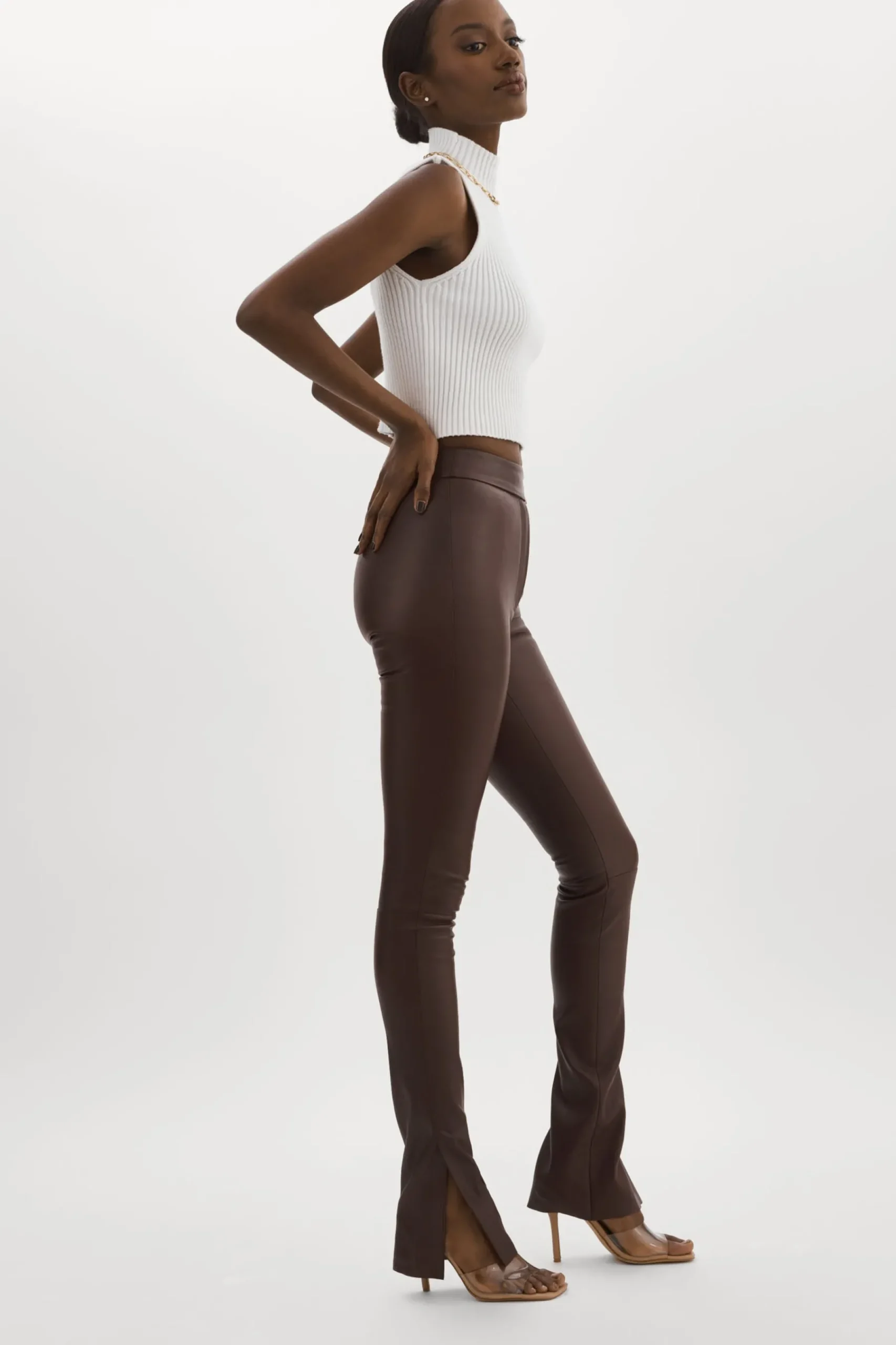 Femme LAMARQUE DAWN | Stretch Leather Pants