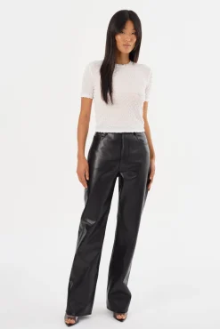 Femme LAMARQUE DEMORA | Pantalon En Cuir Recyclé