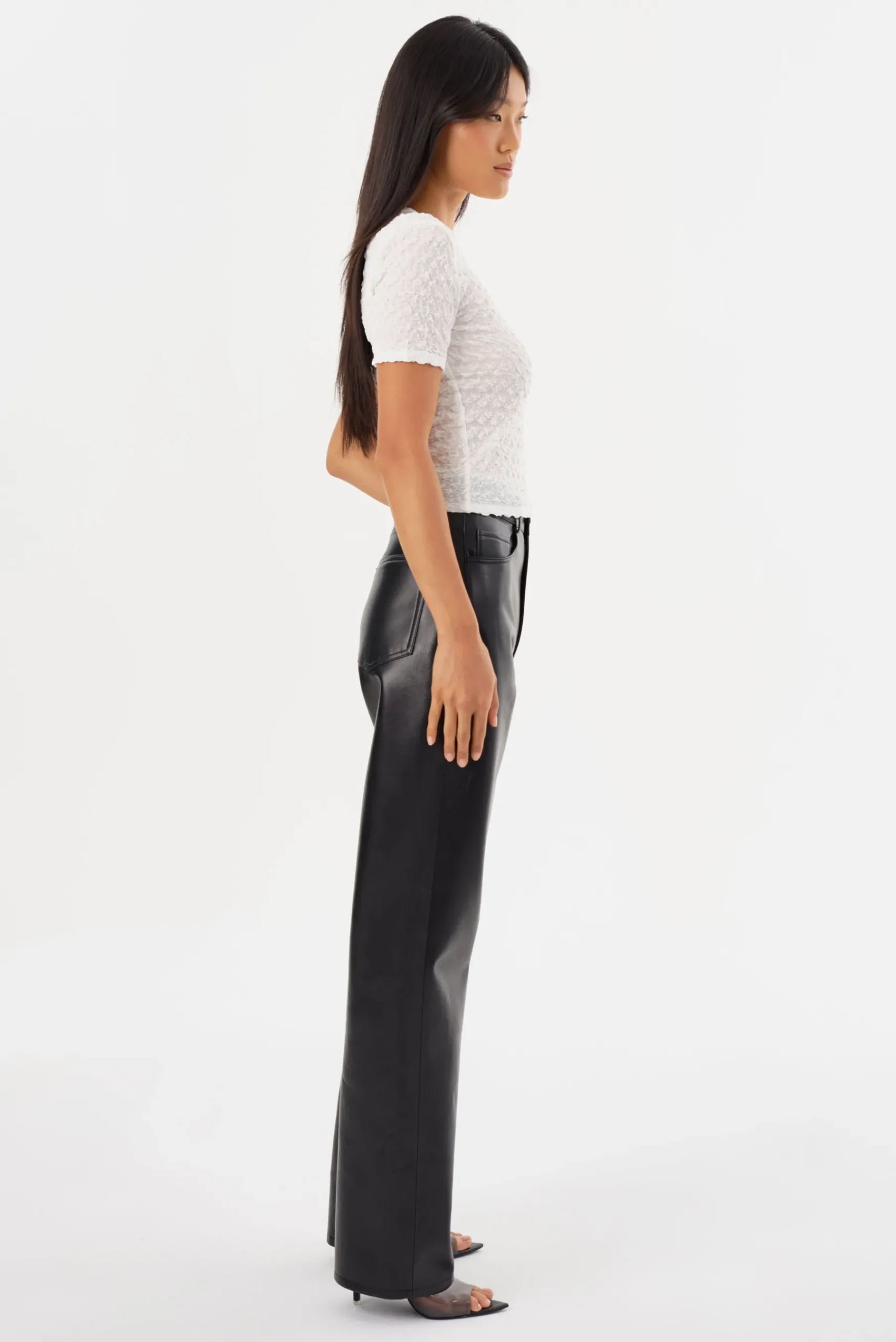 Femme LAMARQUE DEMORA | Pantalon En Cuir Recyclé