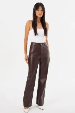 Femme LAMARQUE DEMORA | Pantalon En Cuir Recyclé