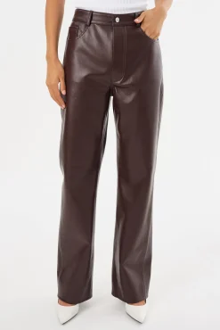Femme LAMARQUE DEMORA | Pantalon En Cuir Recyclé