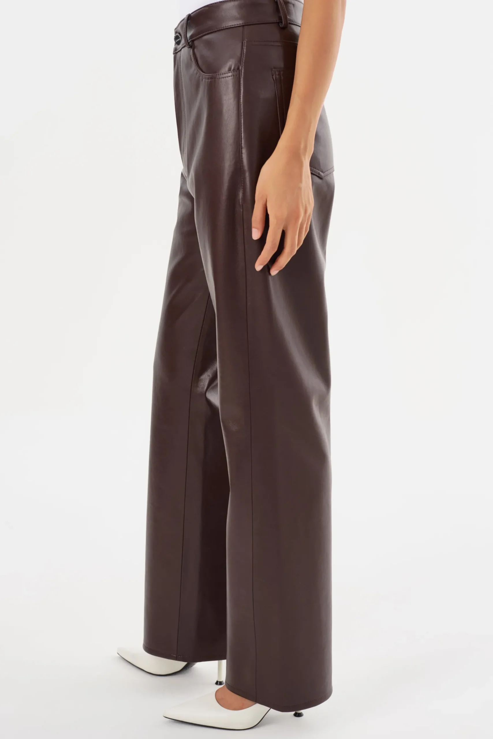 Femme LAMARQUE DEMORA | Pantalon En Cuir Recyclé