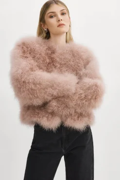 Femme LAMARQUE DEORA | Veste De Plumes