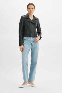 Femme LAMARQUE DONNA | Veste Moto Signature En Cuir