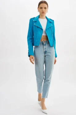 Femme LAMARQUE DONNA | Veste Moto Signature En Cuir