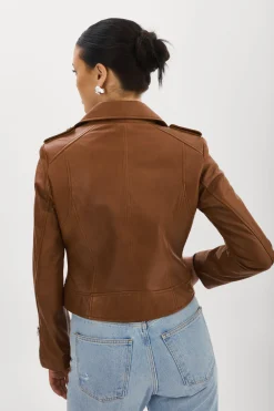 Femme LAMARQUE DONNA | Veste Moto Signature En Cuir