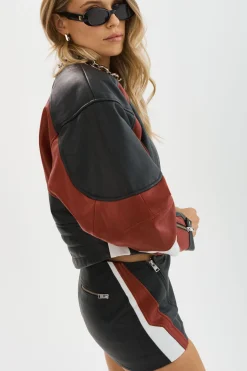 Femme LAMARQUE DUSTIN | Veste De Course En Cuir