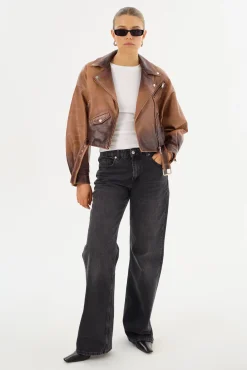 Femme LAMARQUE DYLAN | 80's Leather Biker Jacket
