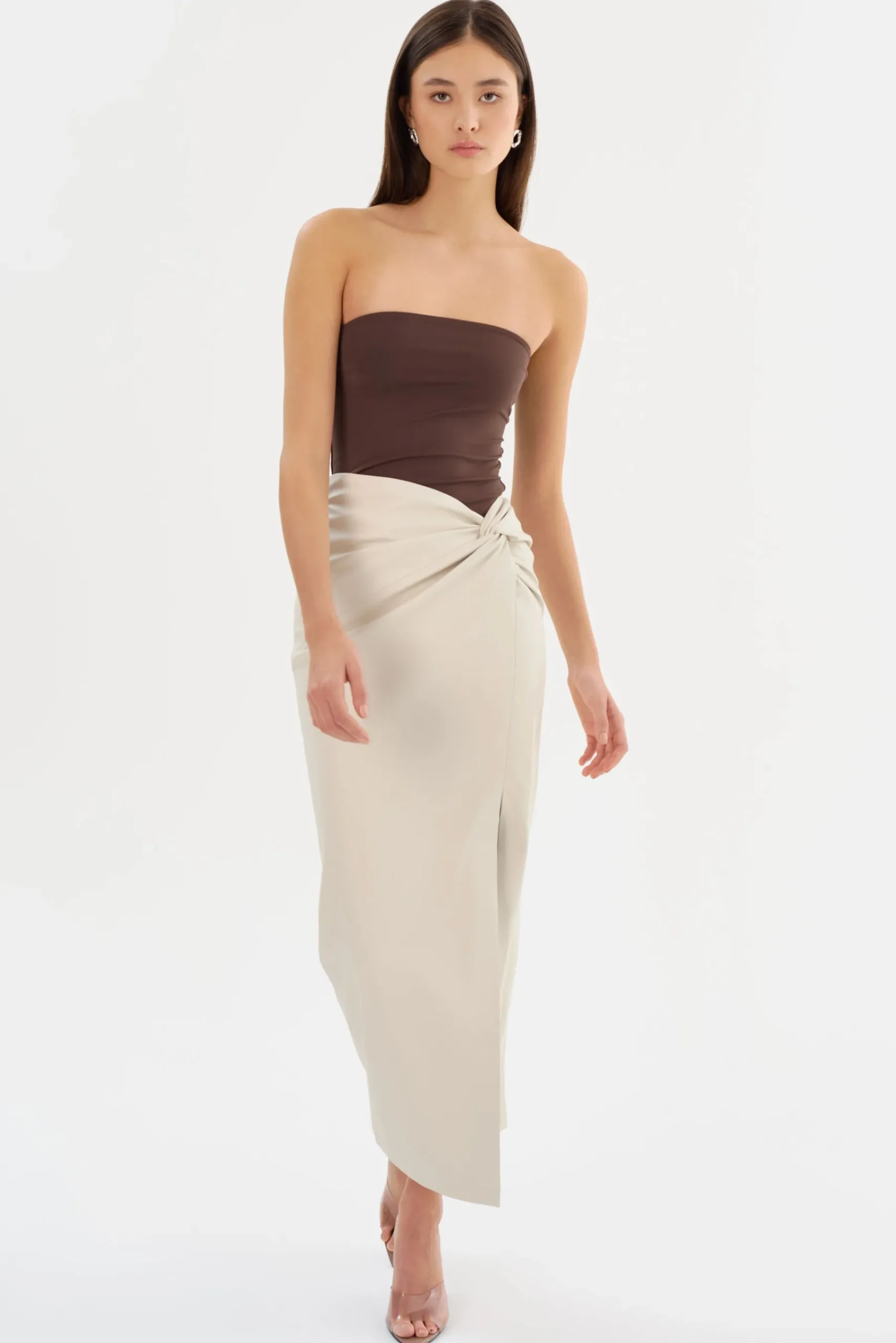 Femme LAMARQUE EILEEN | Jupe Longue En Similicuir