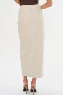 Femme LAMARQUE EILEEN | Jupe Longue En Similicuir