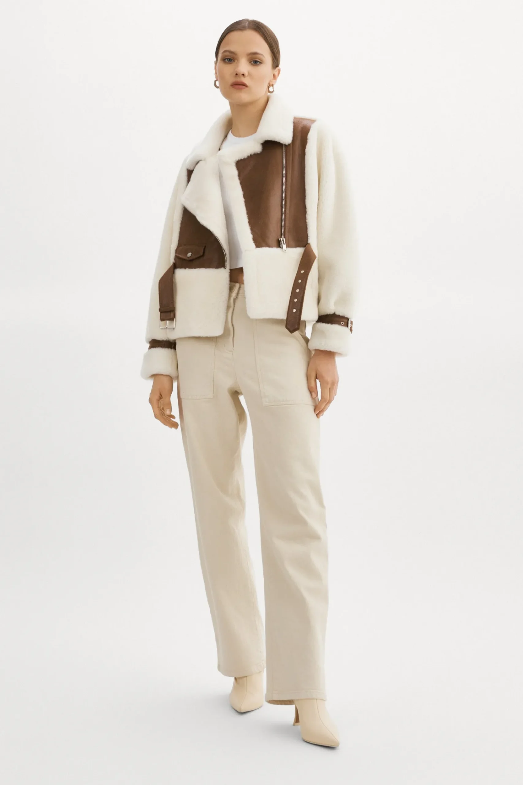 Femme LAMARQUE ELODY | Veste En Fausse Fourrure