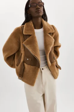 Femme LAMARQUE ELODY | Veste En Fausse Fourrure