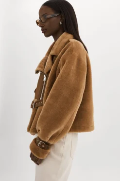 Femme LAMARQUE ELODY | Veste En Fausse Fourrure