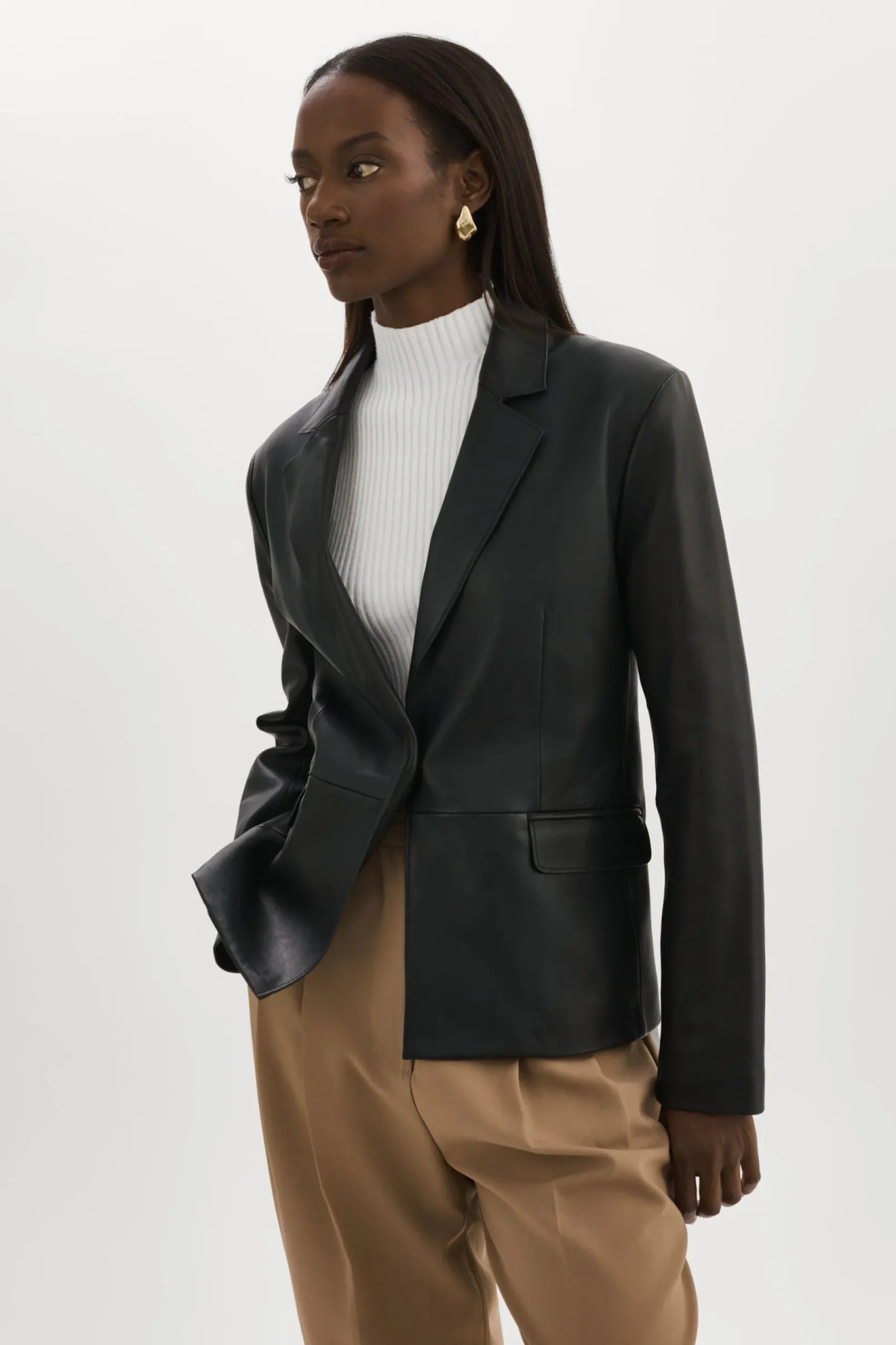 Femme LAMARQUE ELZA | Veston En Cuir