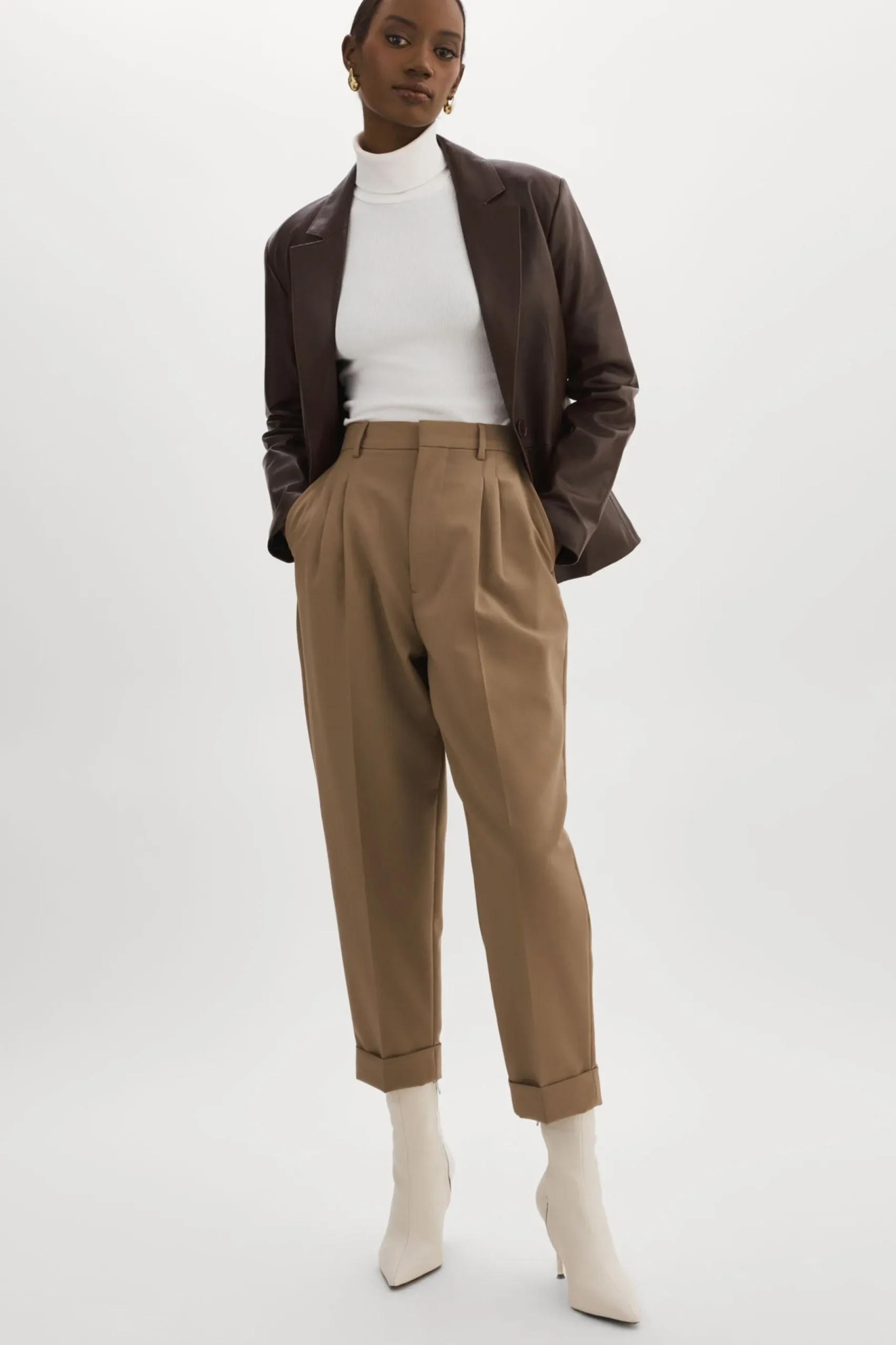 Femme LAMARQUE ELZA | Veston En Cuir