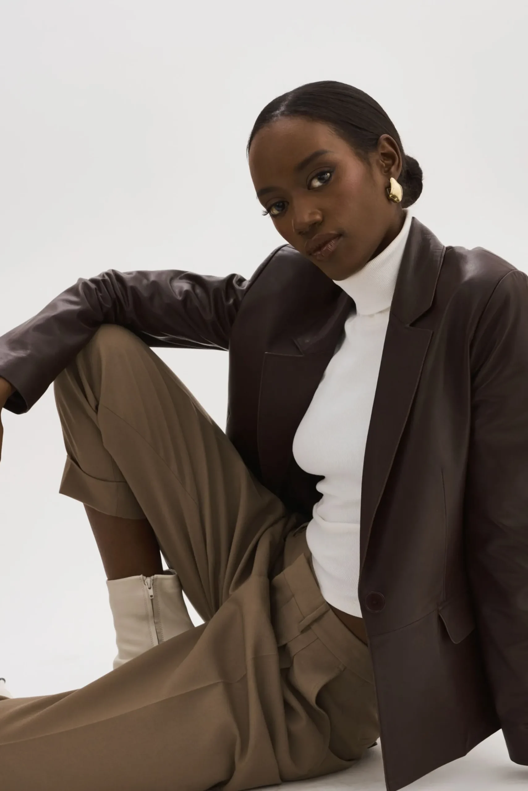 Femme LAMARQUE ELZA | Veston En Cuir