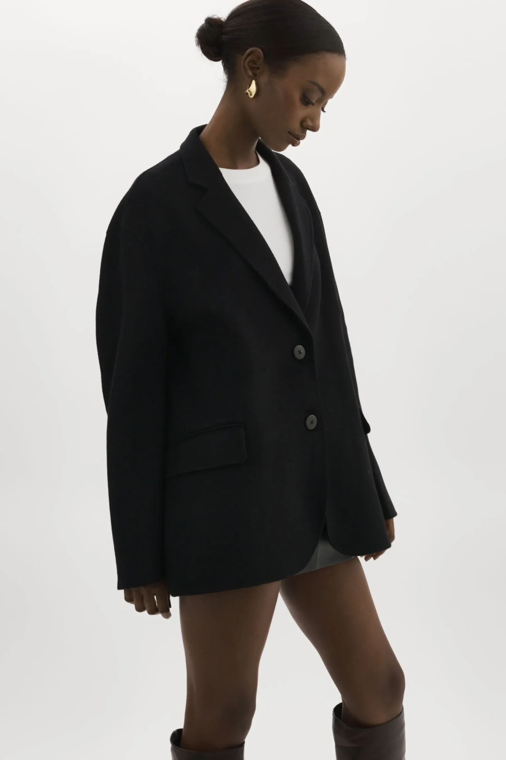 Femme LAMARQUE ENNIS | Blazer Surdimensionné En Laine