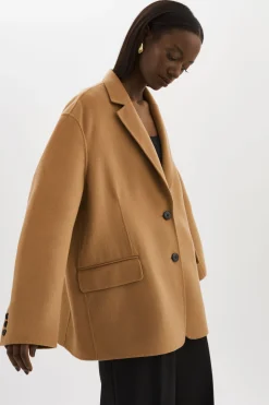 Femme LAMARQUE ENNIS | Blazer Surdimensionné En Laine