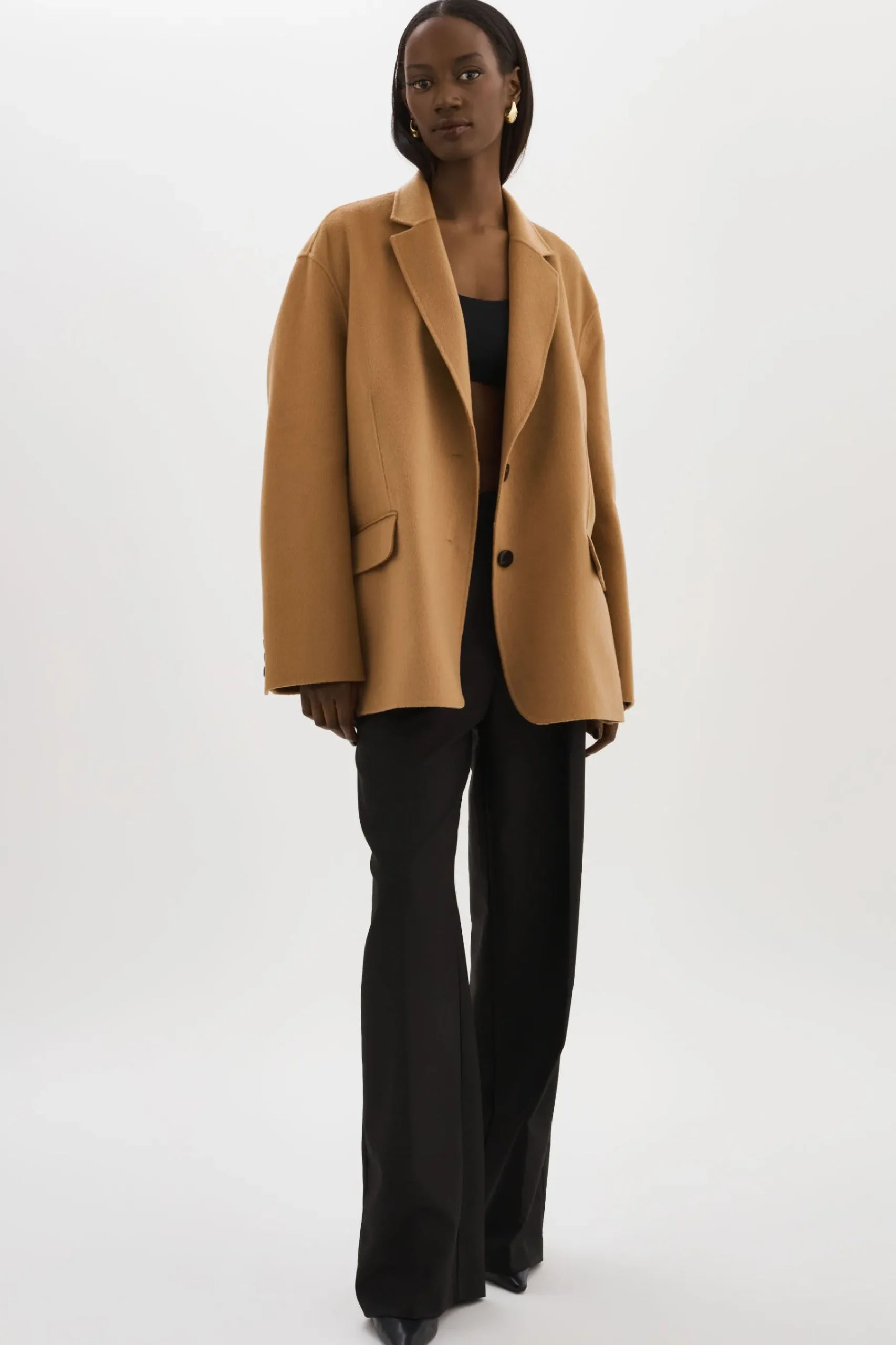 Femme LAMARQUE ENNIS | Blazer Surdimensionné En Laine