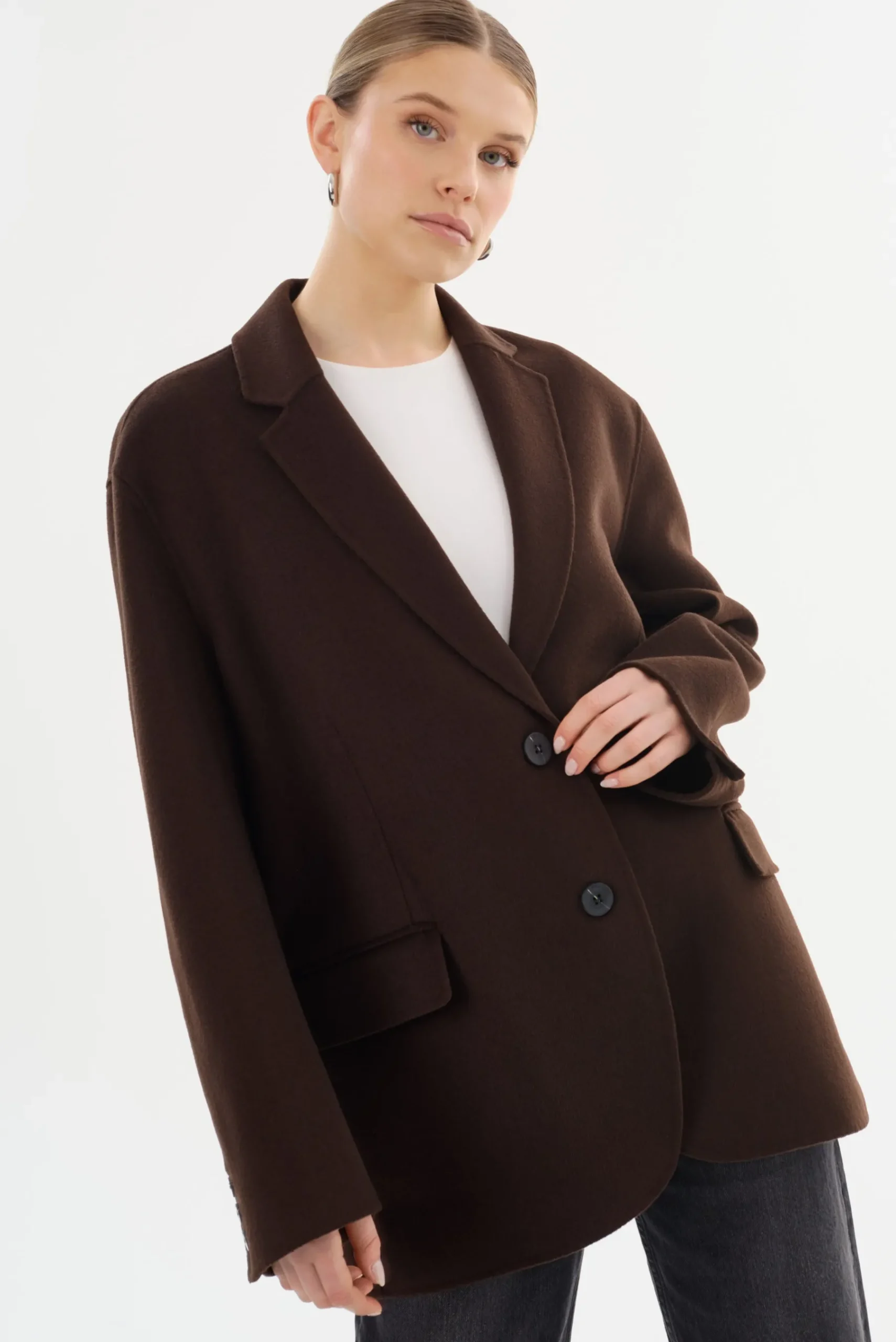 Femme LAMARQUE ENNIS | Blazer Surdimensionné En Laine