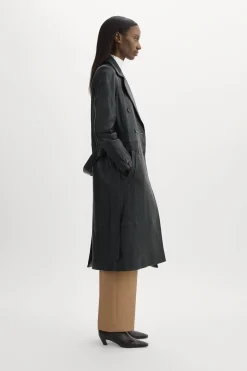 Femme LAMARQUE ERMA Trench En Cuir