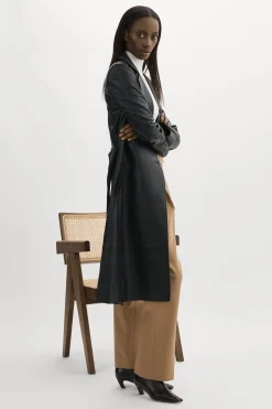 Femme LAMARQUE ERMA Trench En Cuir