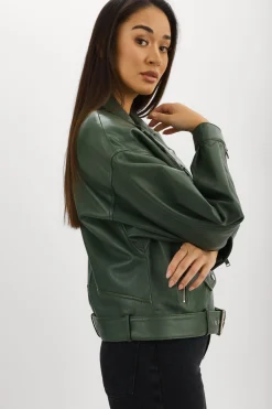 Femme LAMARQUE ESTIA | Veste De Motard En Cuir