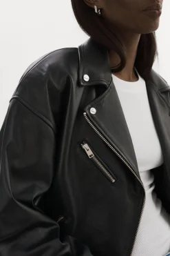 Femme LAMARQUE ESTIA | Veste De Motard En Cuir