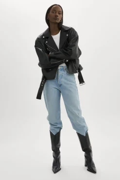 Femme LAMARQUE ESTIA | Veste De Motard En Cuir
