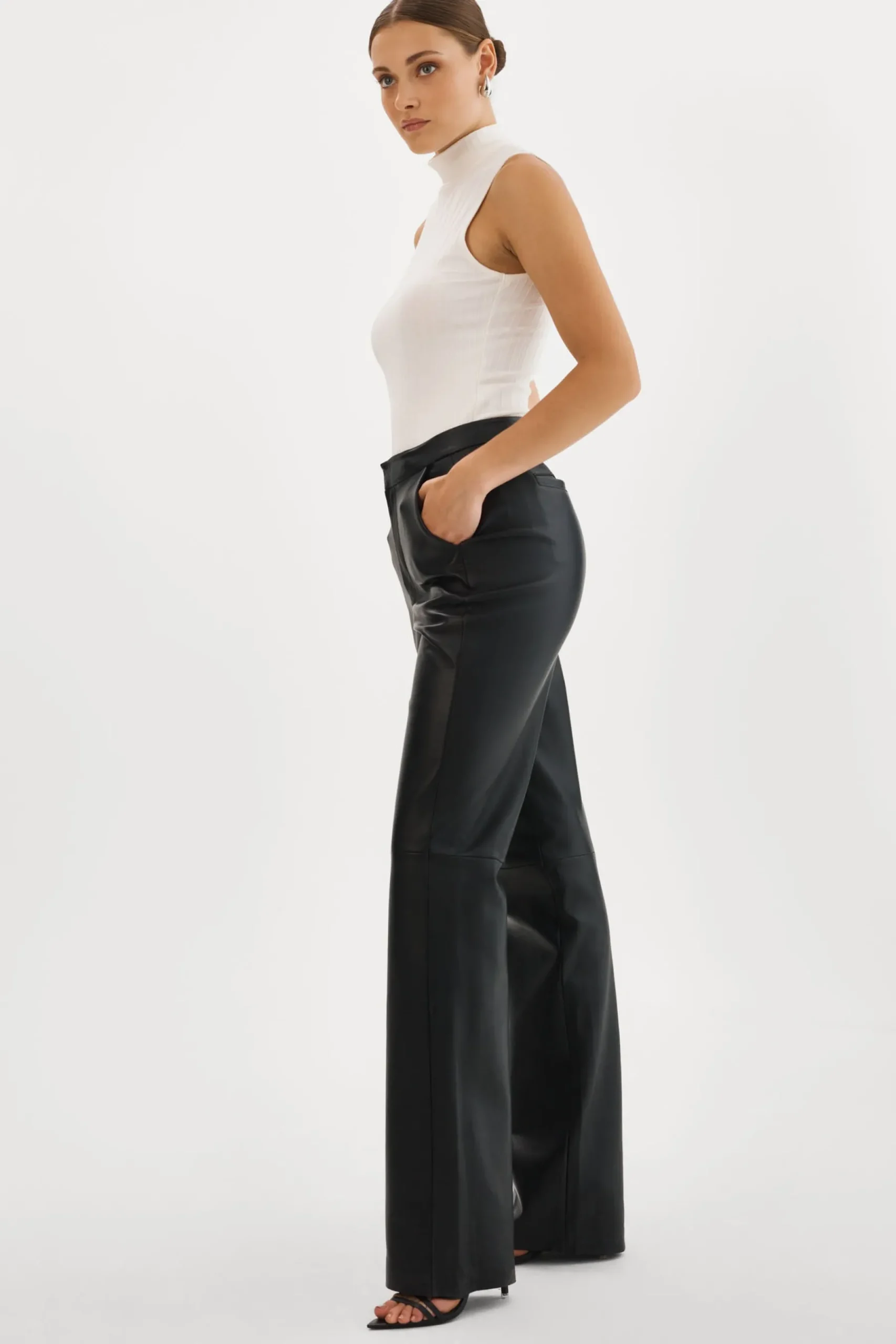 Femme LAMARQUE EVIN | Pantalon En Cuir