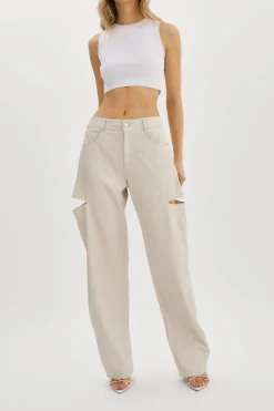 Femme LAMARQUE FALEEN | Faux Leather Loose Pants