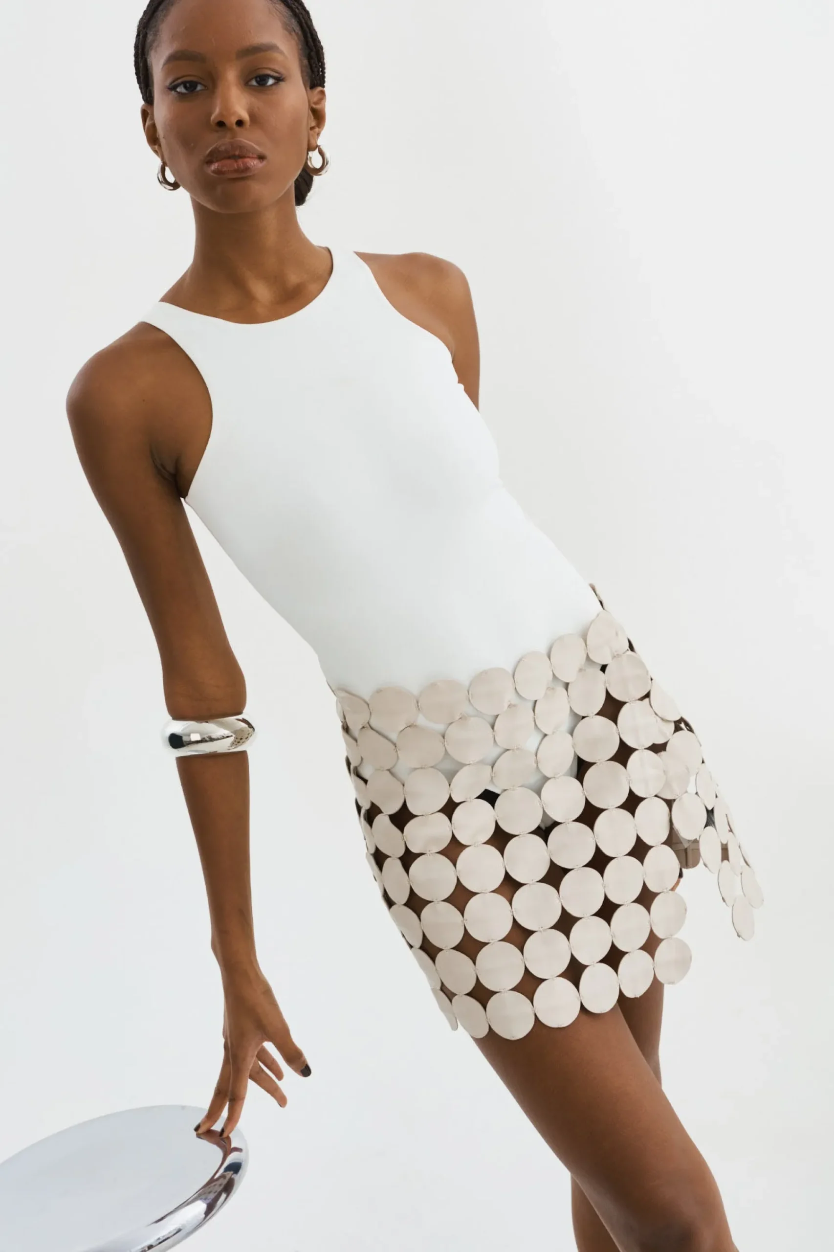 Femme LAMARQUE FENNA | Mini Jupe Multi-cercles