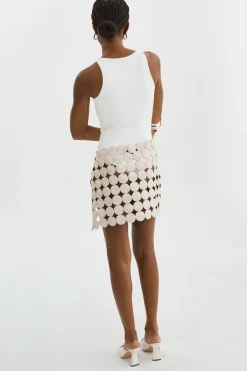 Femme LAMARQUE FENNA | Mini Jupe Multi-cercles