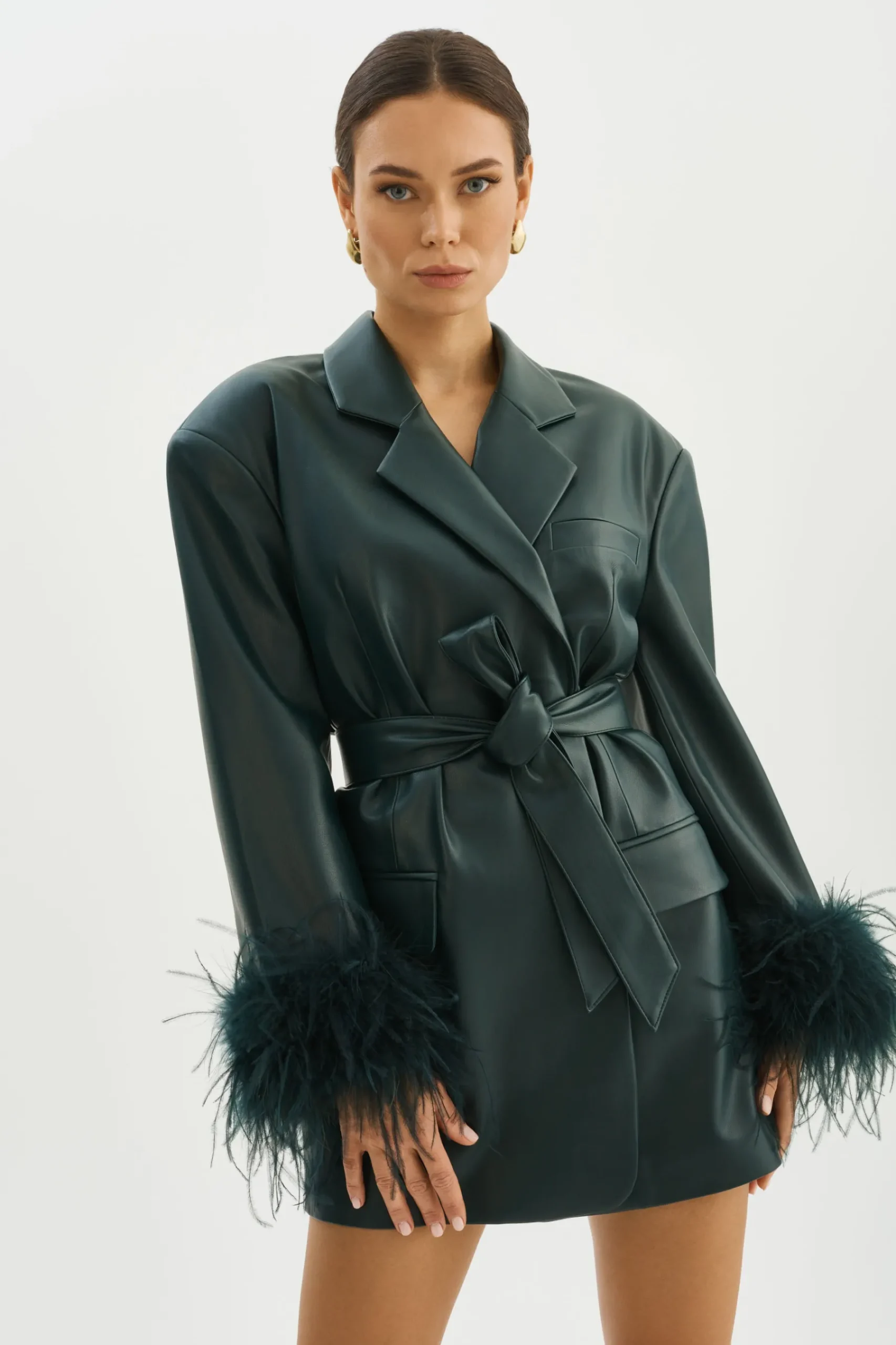 Femme LAMARQUE GALIA | Blazer En Similicuir