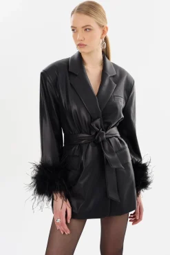 Femme LAMARQUE GALIA Blazer En Similicuir