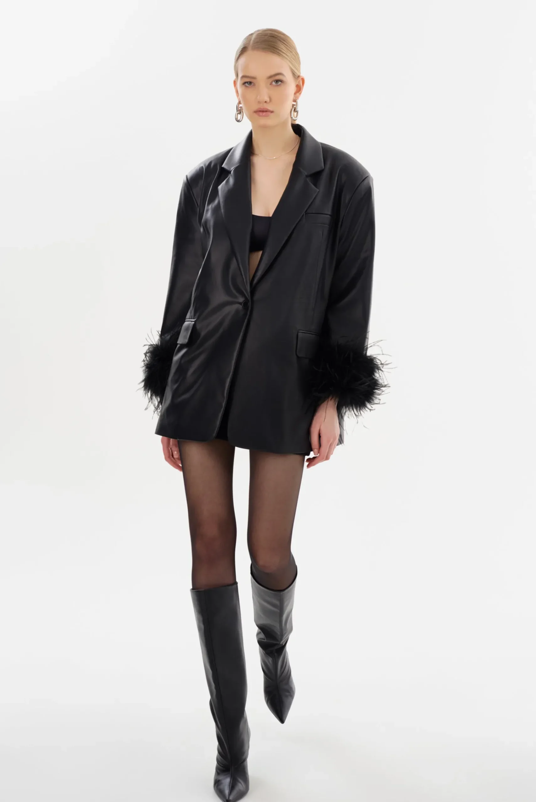 Femme LAMARQUE GALIA Blazer En Similicuir