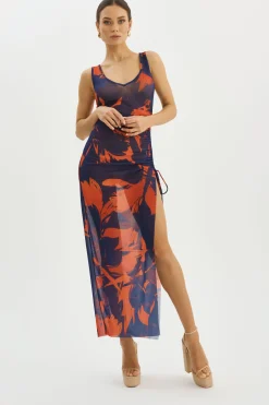 Femme LAMARQUE HADYL | Robe Longue En Maille