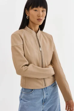 Femme LAMARQUE HIRA | Veste En Cuir Ajustée