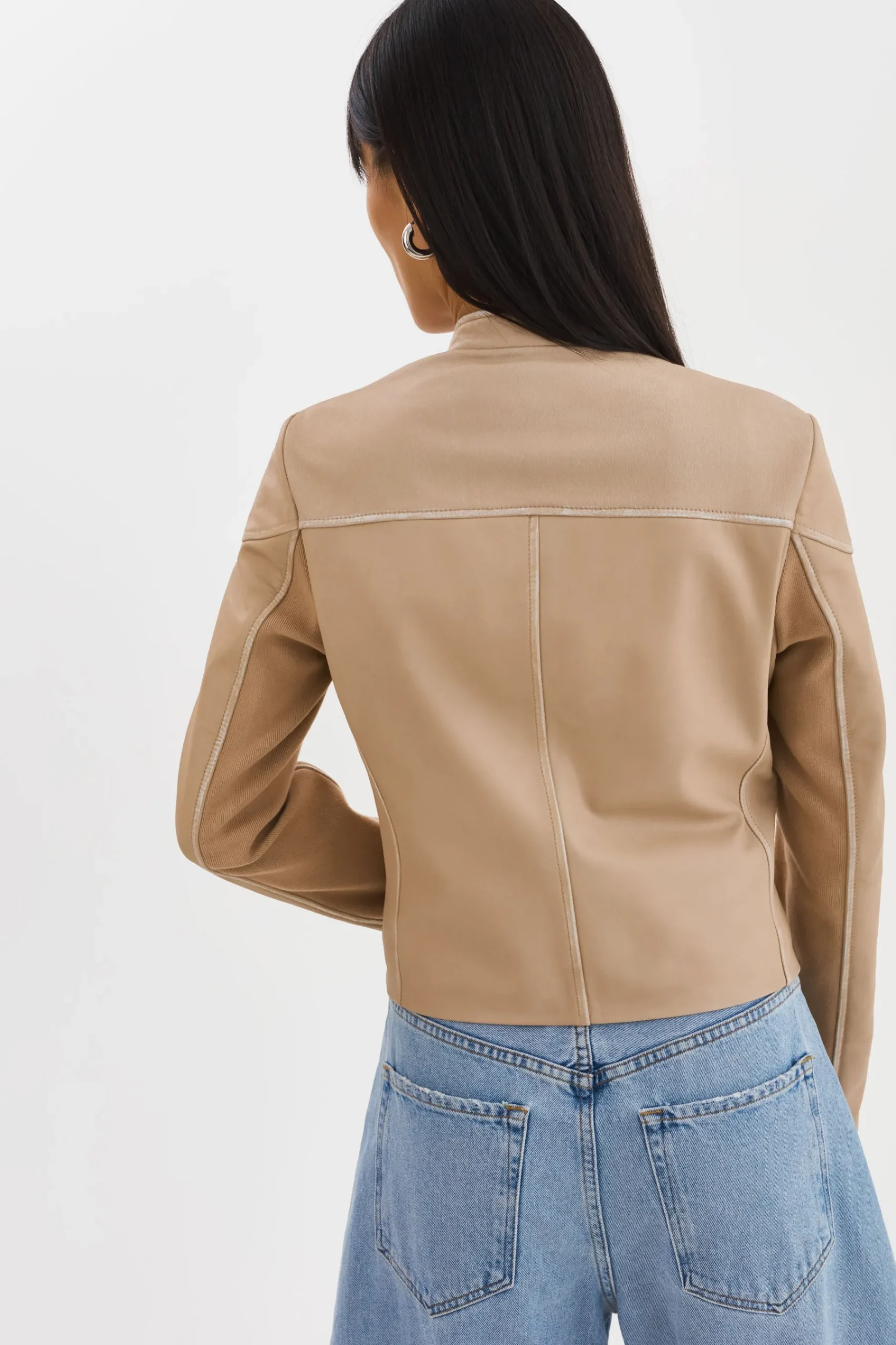 Femme LAMARQUE HIRA | Veste En Cuir Ajustée