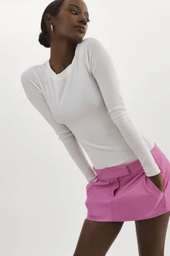 Femme LAMARQUE INAYA | Micro-jupe En Cuir