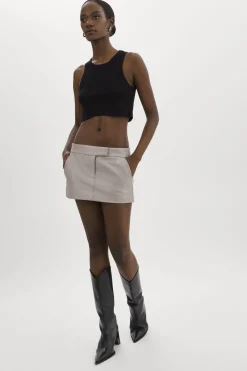 Femme LAMARQUE INYA | Micro-jupe En Cuir